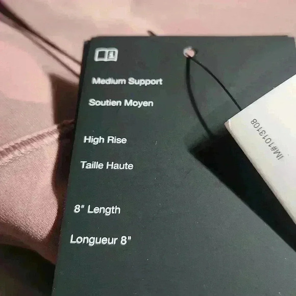 NIKE DRI-FIT Mauve camo infinasmooth medium supporting high rise 8 "length - Picture 9 of 16